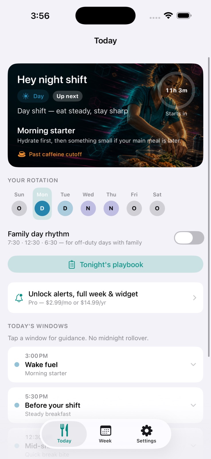 Shift Fuel app on iPhone